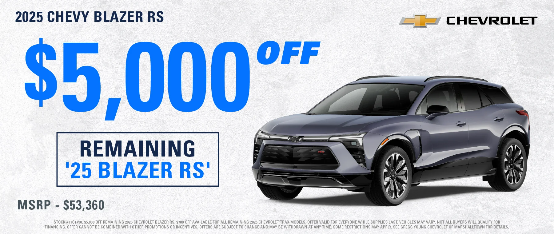 2025 Chevrolet Blazer RS