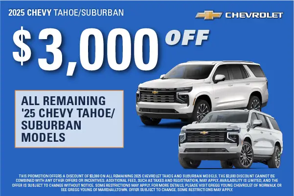 2025 Chevrolet Tahoe/Suburban