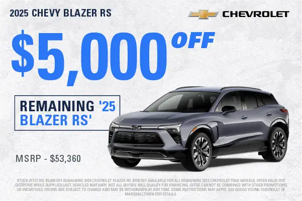 2025 Chevrolet Blazer RS