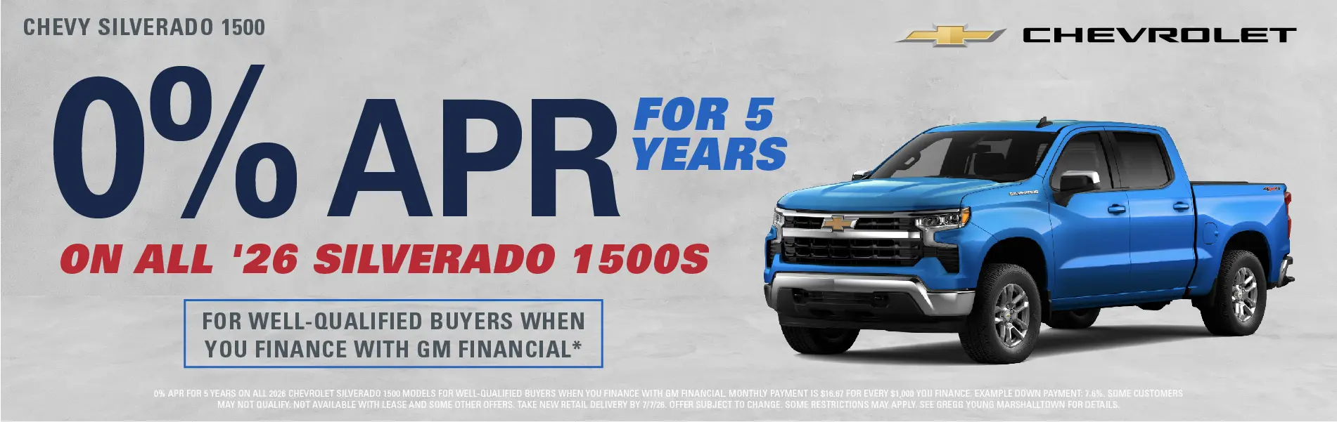 2026-08-31 CHEVY SILVERADO 1500