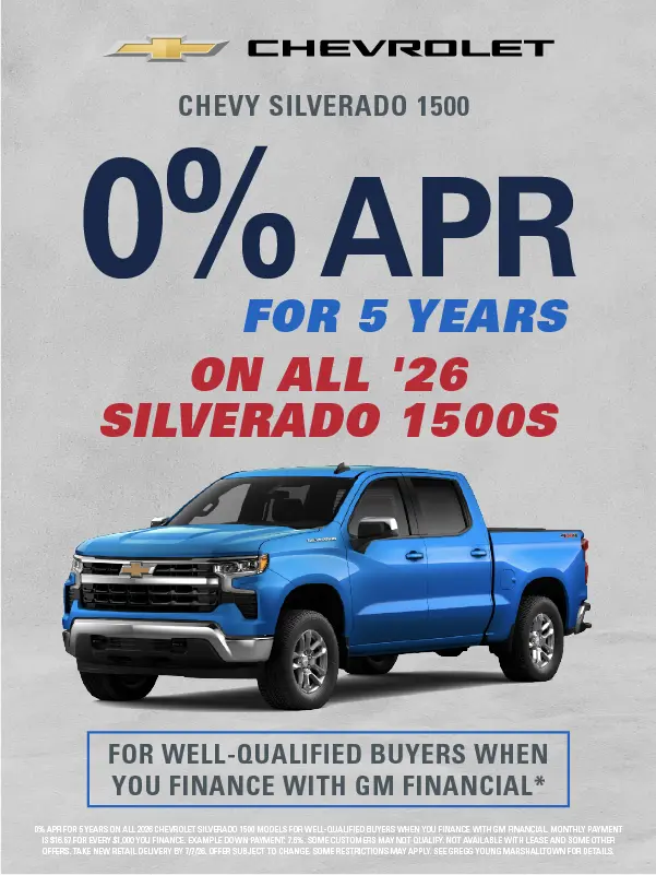 2026-08-31 CHEVY SILVERADO 1500