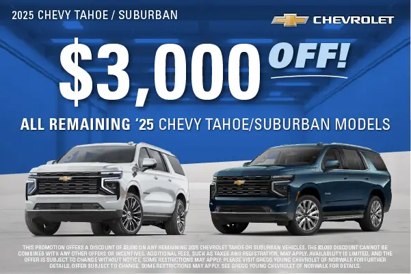 2025 Chevrolet Tahoe/Suburban