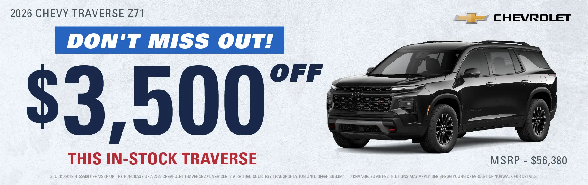 2026-07-31 - $3500 OFF THIS UNIT