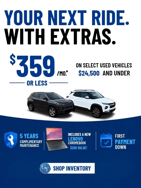 $359 mo Used Promo