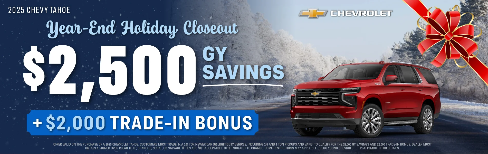 H - 2025 Chevrolet Tahoe