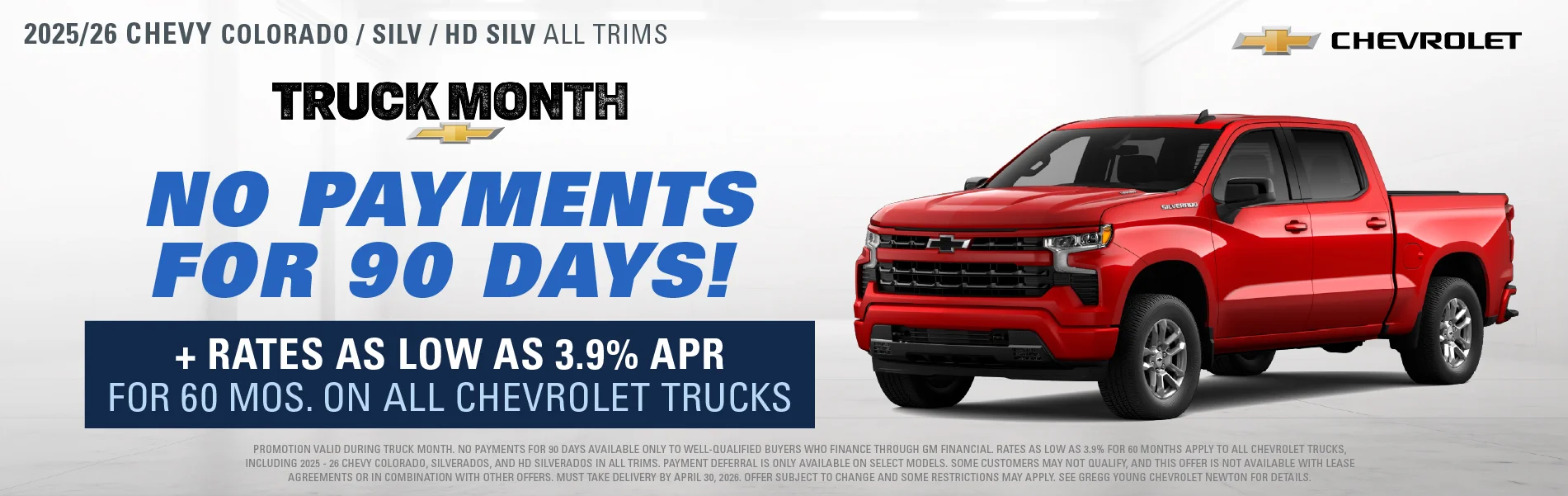 2025 - 26 CHEVY COLORADO / SILV / HD SILV 2
