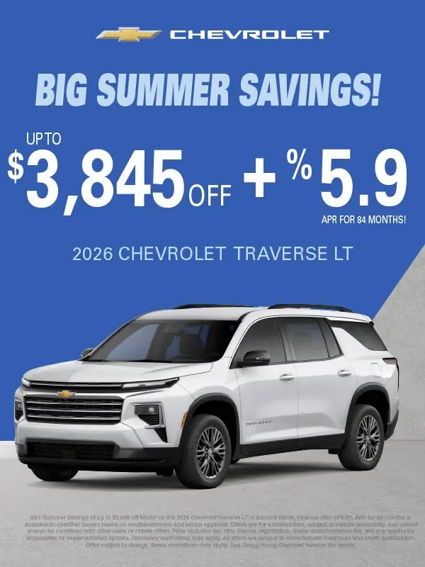 2026-07-31 - 2026 Chevrolet TRAVERSE