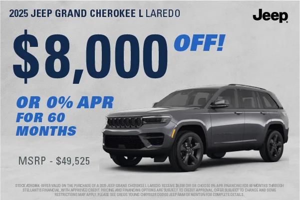 $8,000 OFF OR 0% FOR 60 MONTHS