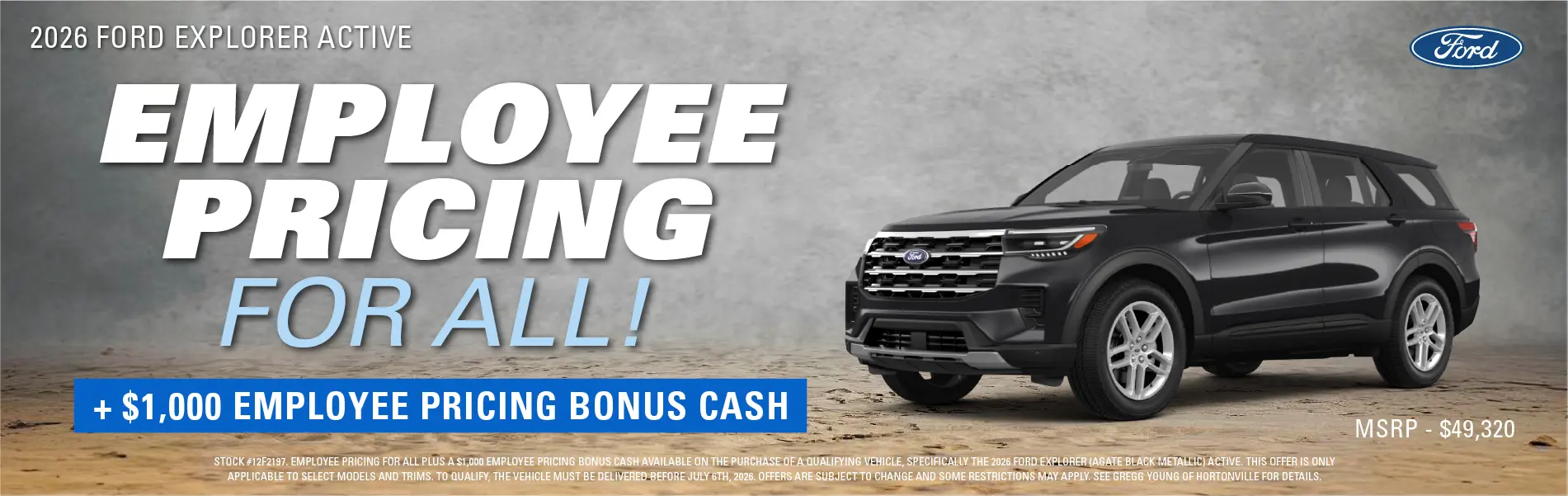2026-06-30 - EMPLOYEE PRICING FOR ALL + $1,000 Employee Pricing Bonus Cash