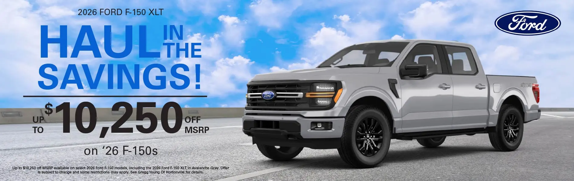 2026-09-30 - Ford F-150 (Avalanche Gray)