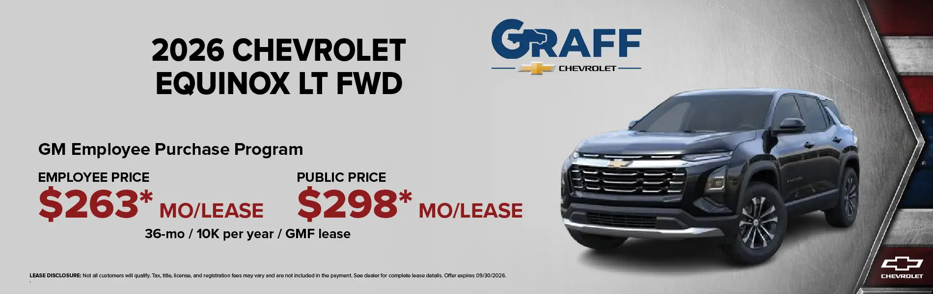 2026 CHEVROLET EQUINOX LT FWD