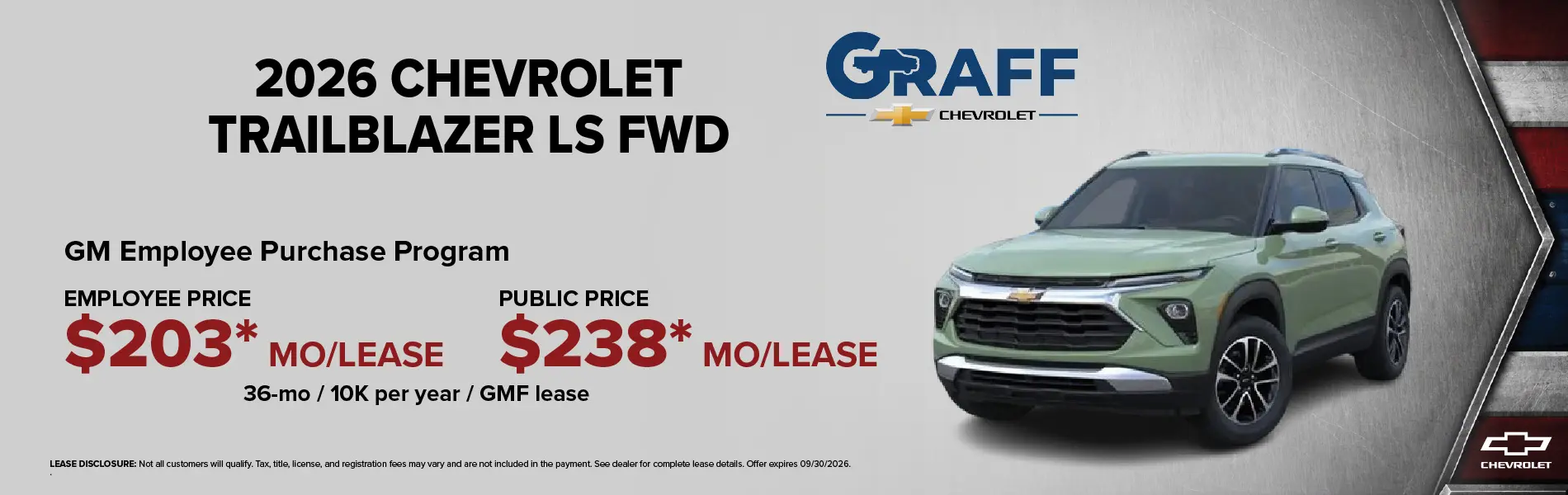 2026 CHEVROLET TRAILBLAZER LS FWD