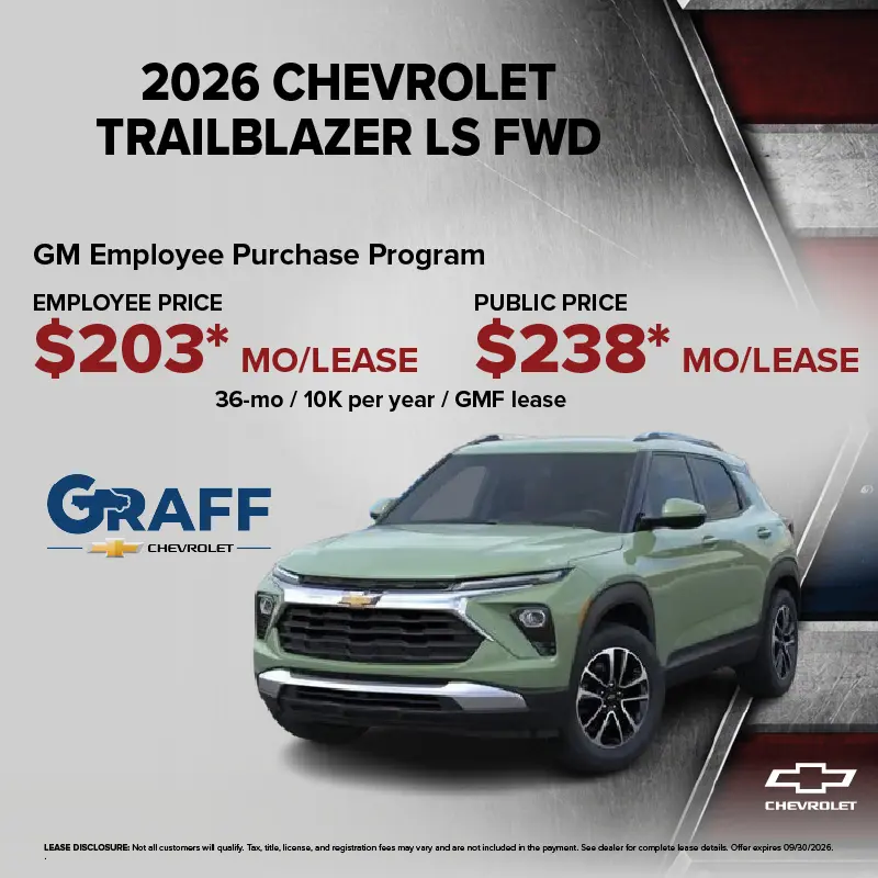 2026 CHEVROLET TRAILBLAZER LS FWD