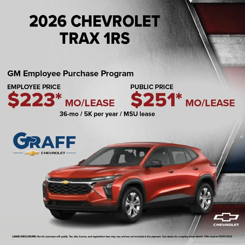 2026 CHEVROLET TRAX 1RS