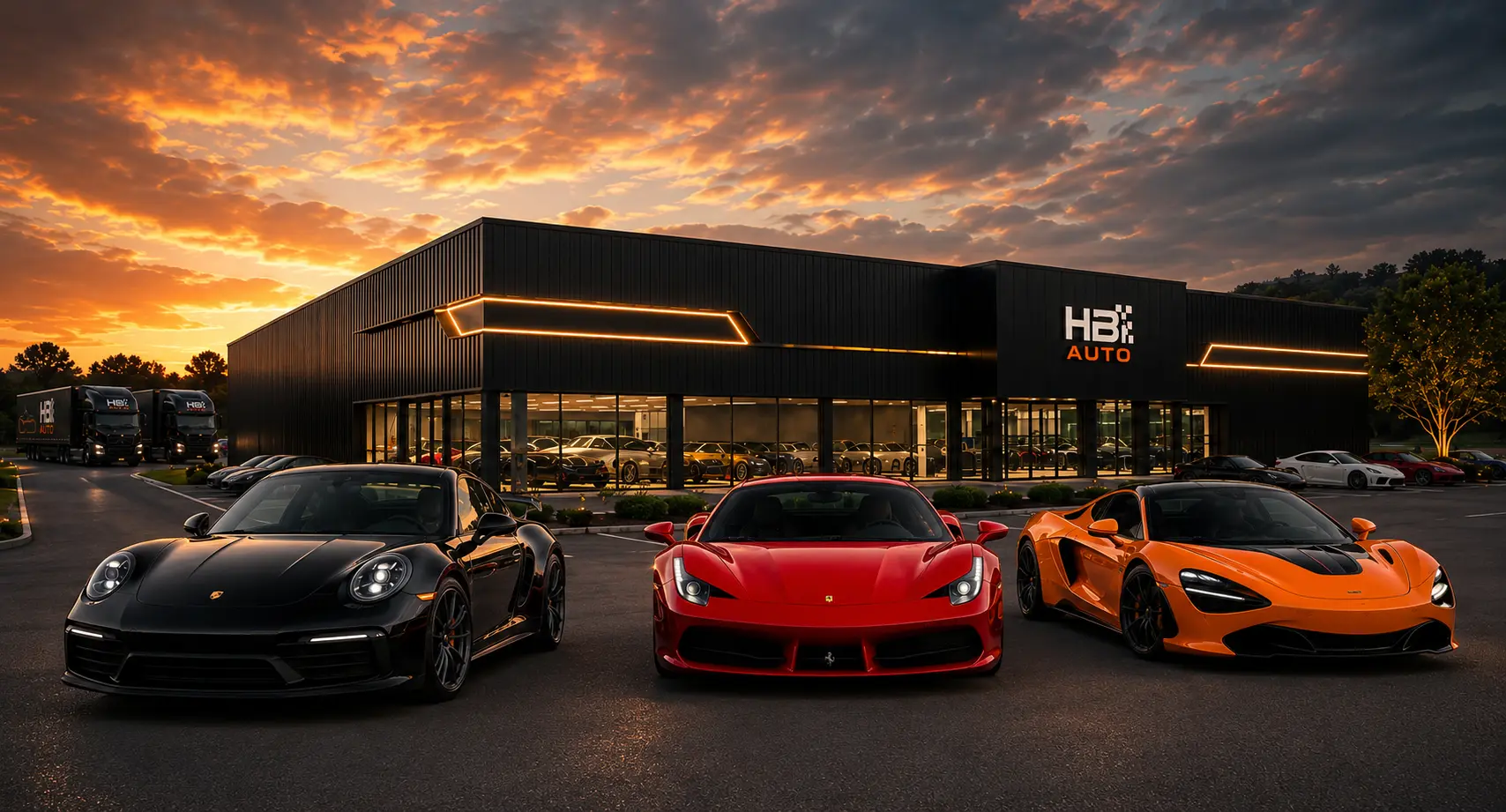HBi Auto Porsche and exotic vehicle facility