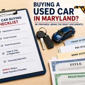 What Documents Do You Need to Buy a Used Car in Maryland?