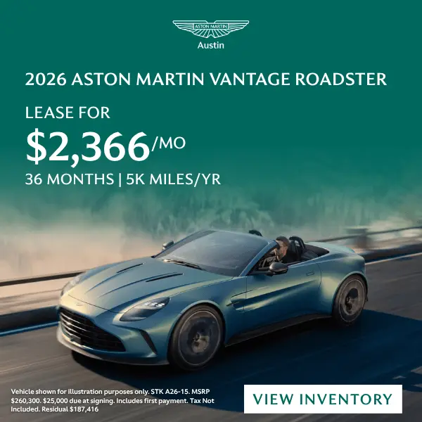 2026 Vantage Roadster