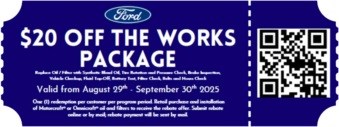 $20 Off Works Package