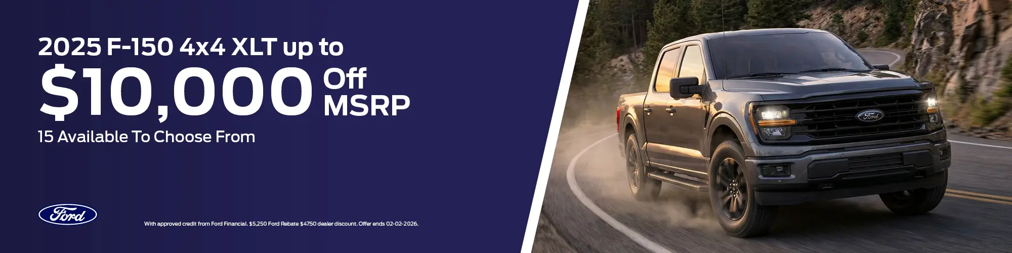 2025 F-150 4X4 XLT