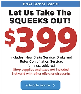 Brake Service Special