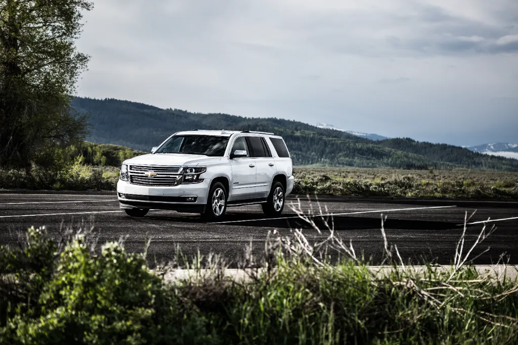 Used Chevrolet Tahoe on the road in Spartanburg, SC
