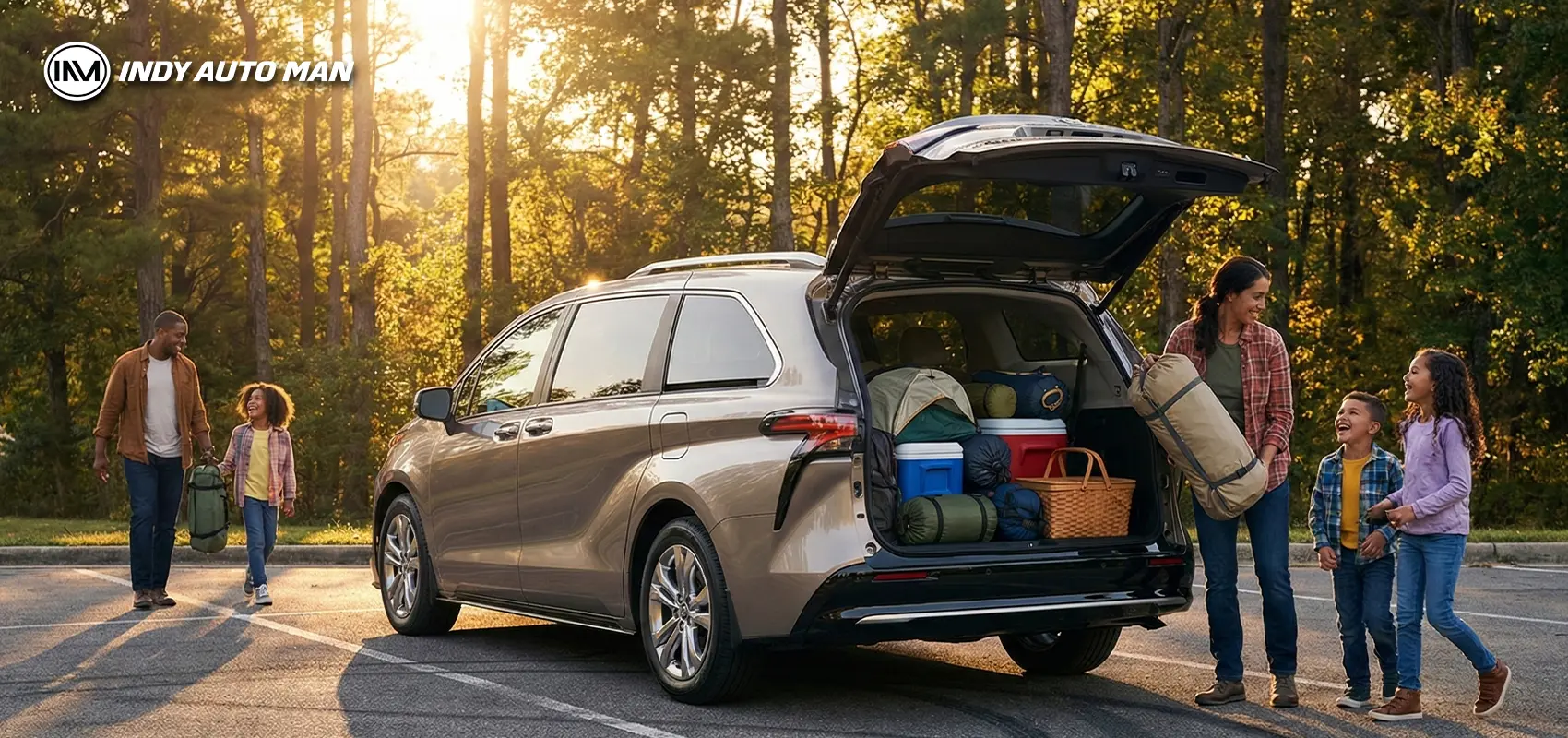 Buy a used minivan for your family