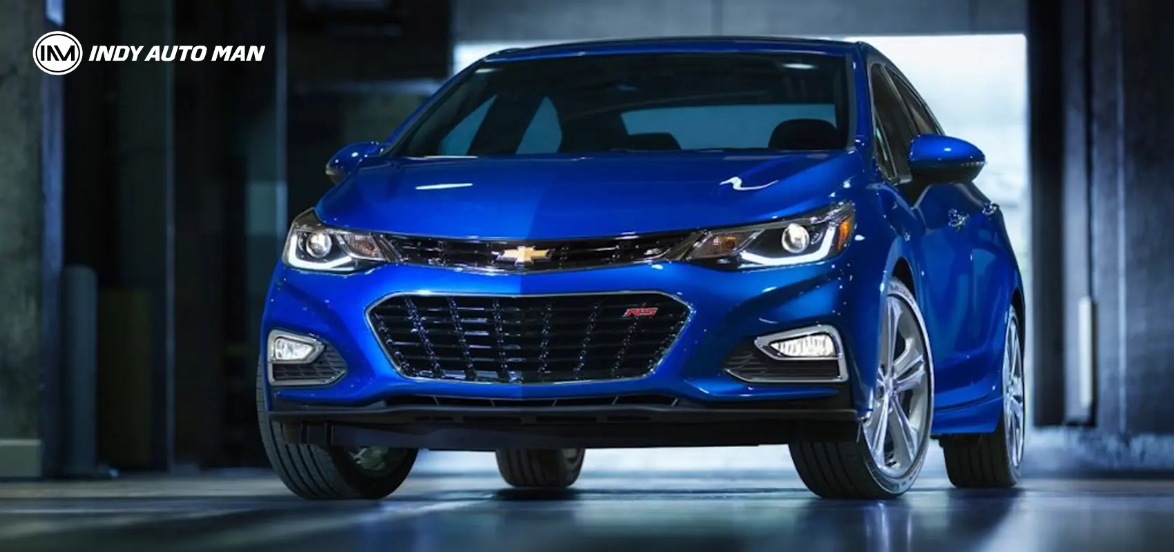 Chevrolet Cruze LT safest compact car with large trunk