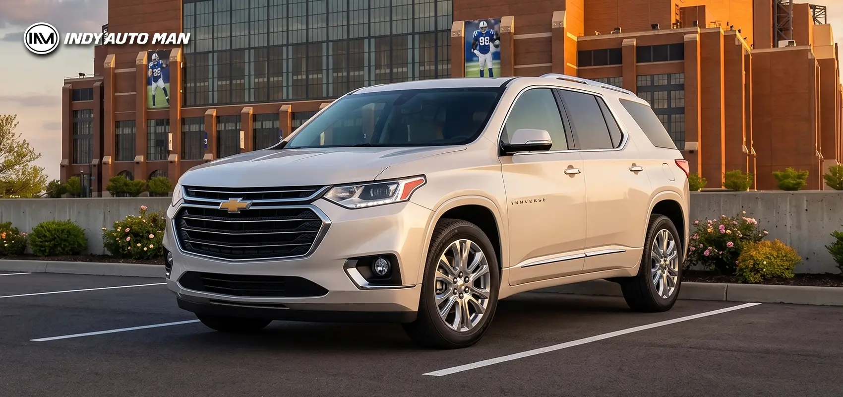 Chevrolet Traverse midsize family SUV at a dealership near you