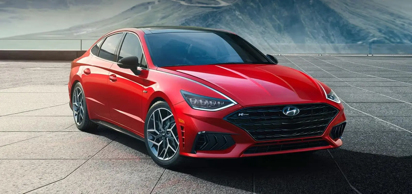 Hyundai Sonata coupe-like sedan