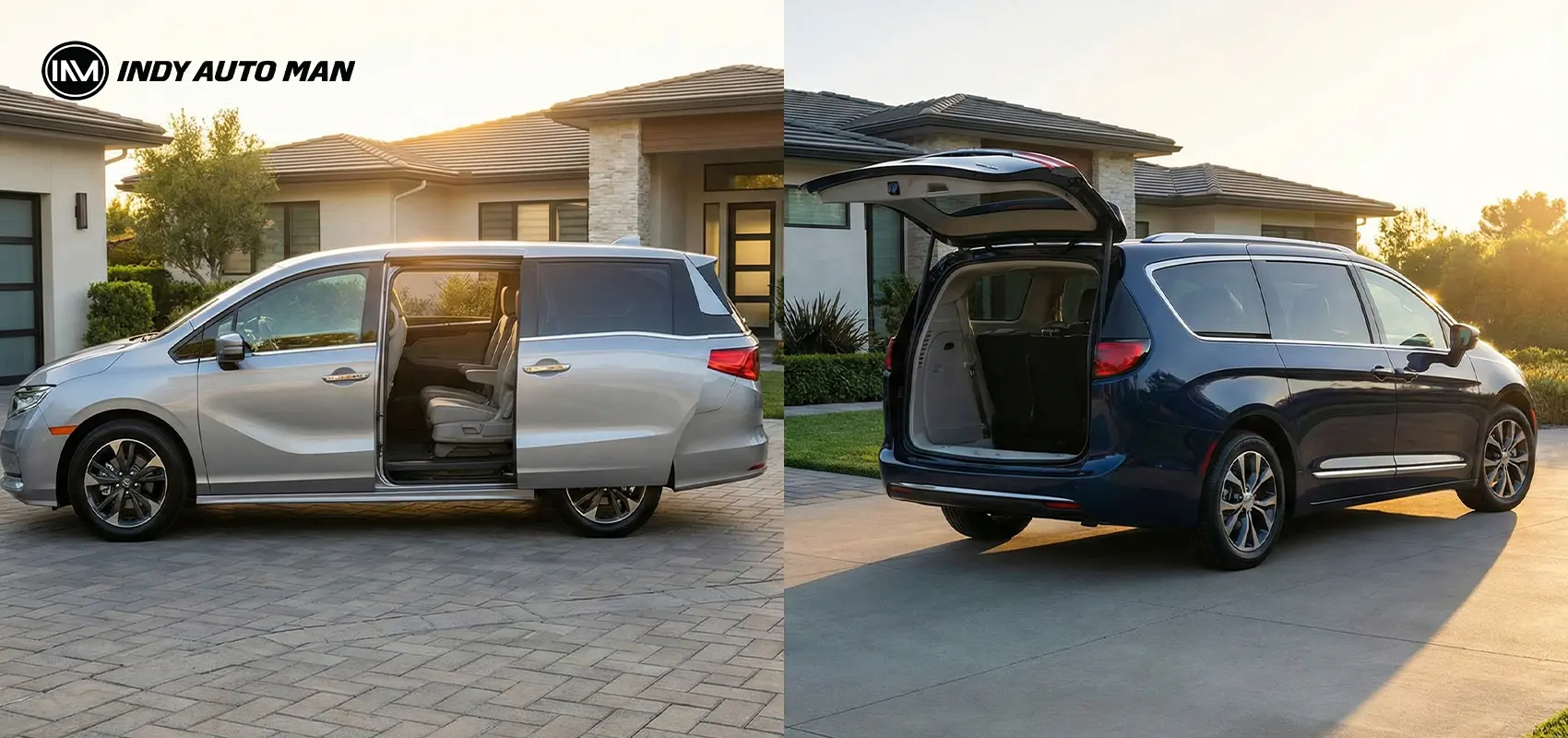 Compare Honda Odyssey vs. Chrysler Pacifica in Indianapolis