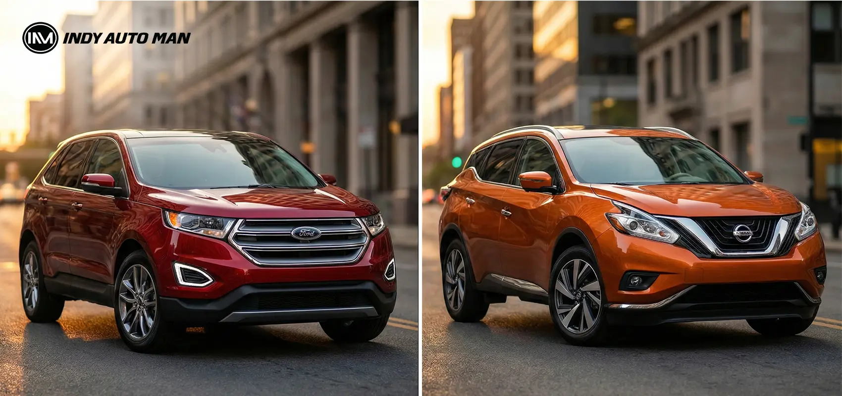 Ford Edge Vs. Nissan Murano SUVs