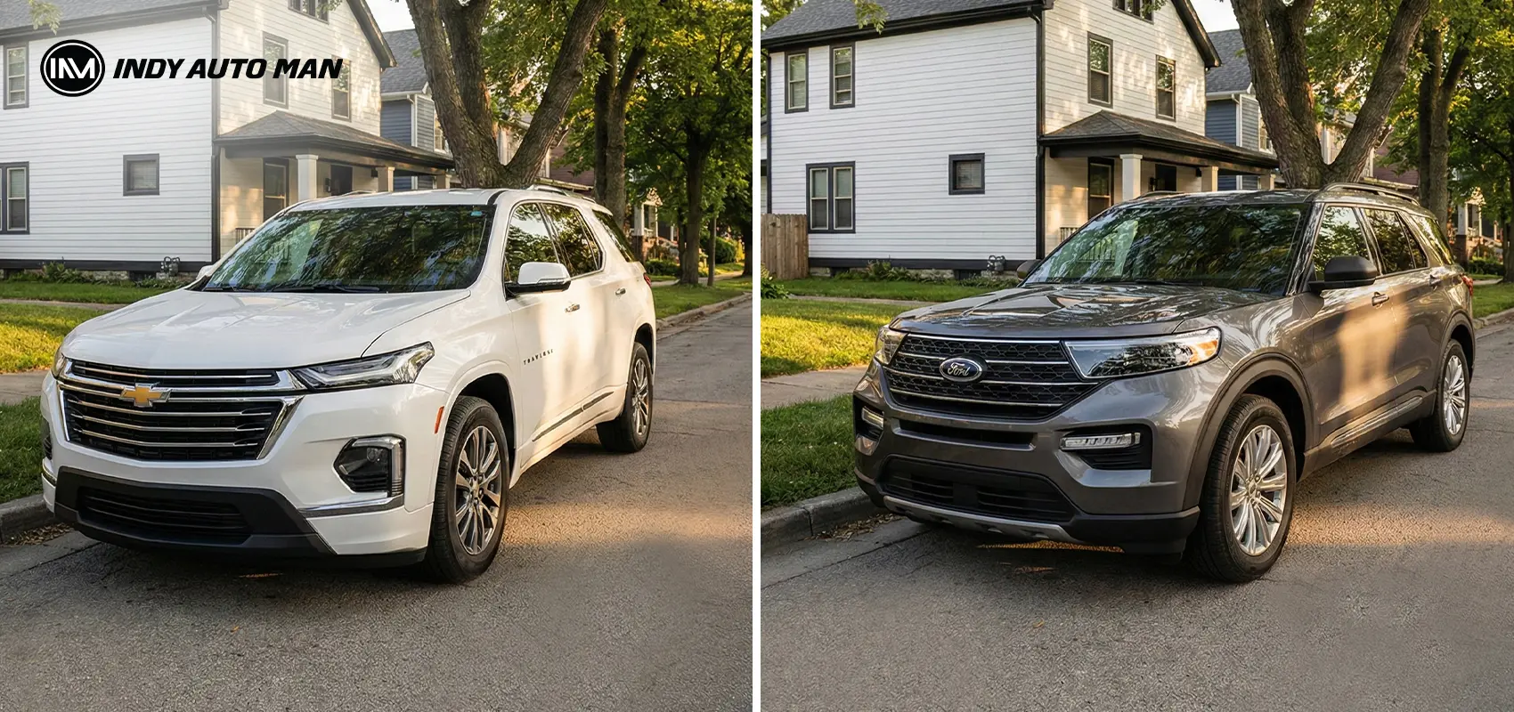 Ford Explorer vs Chevroelt Traverse