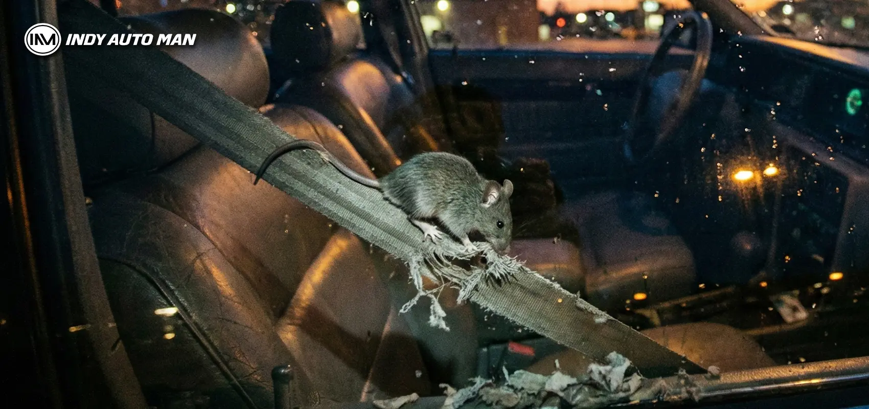 how to keep mice and other rodents out of the car