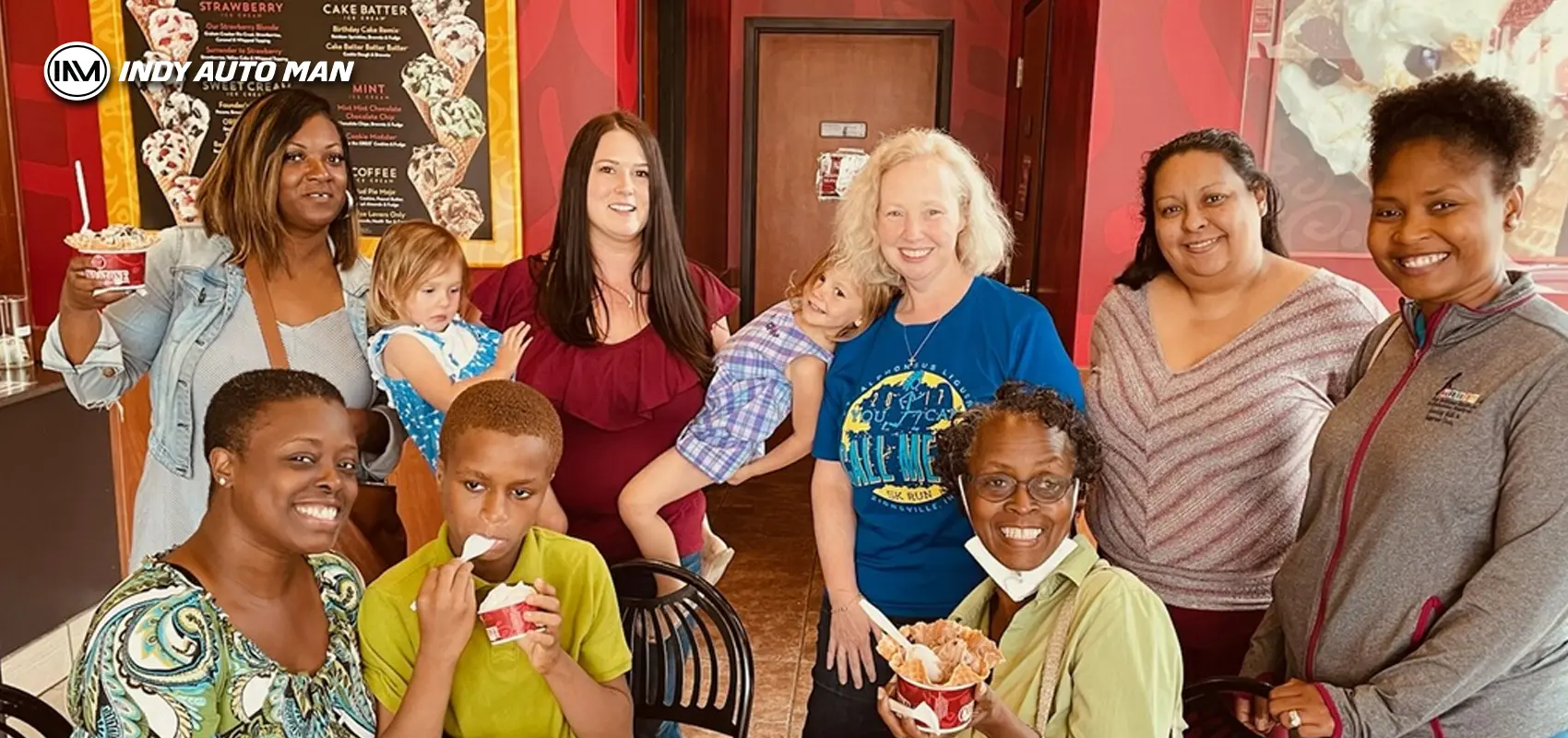 Car giveaway celebration