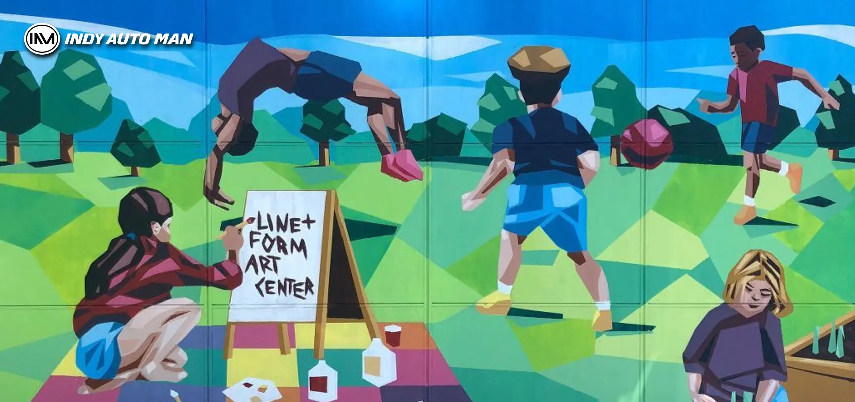 Indy Auto Man Car Dealership and Service Center support Indy Arts Fest