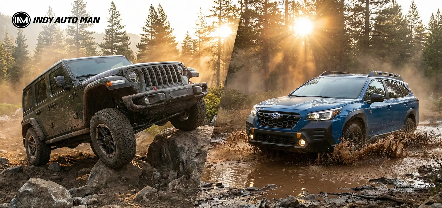 Jeep vs Subaru comparison for Indiana