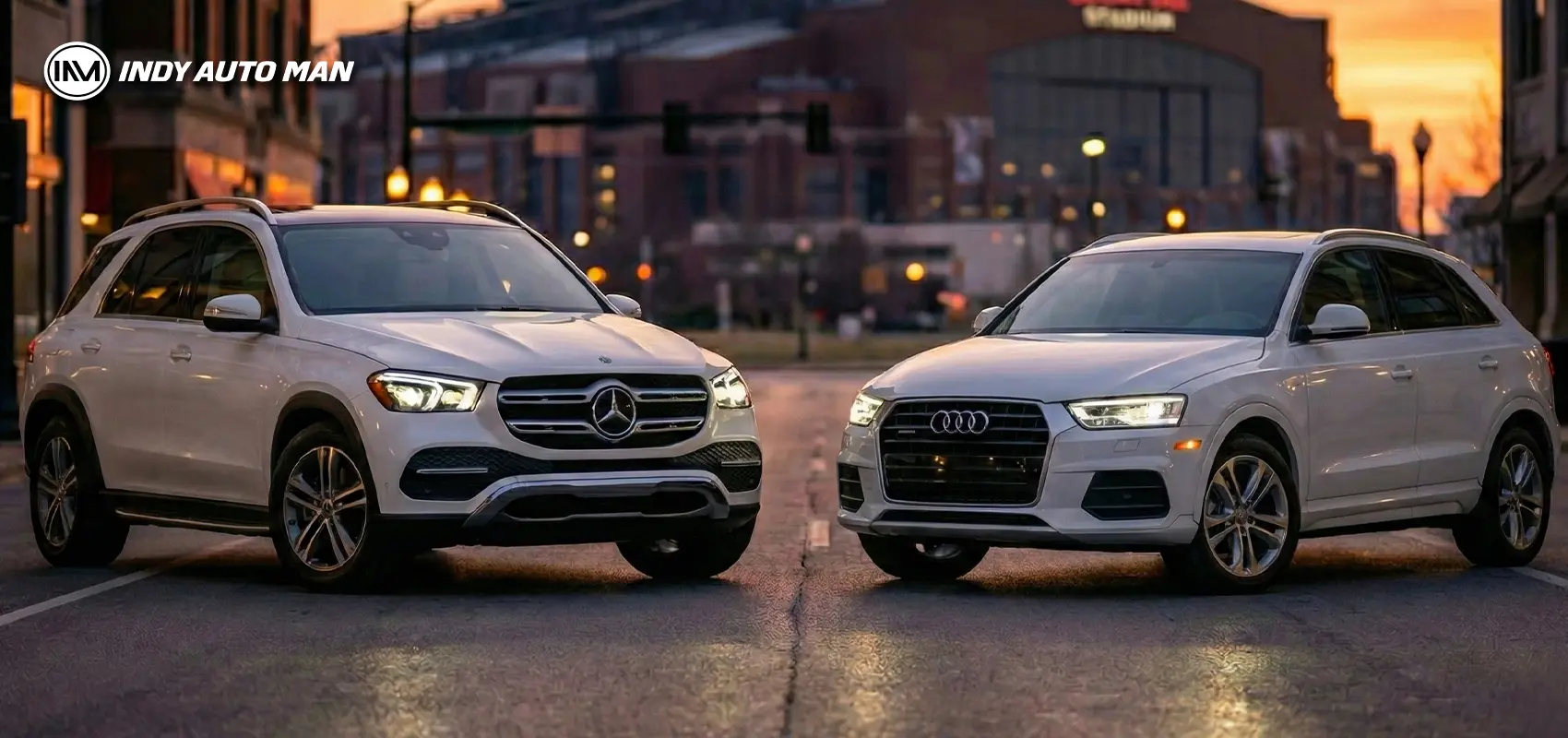Audi vs. Mercedes comparison by Indy Auto Man dealership experts