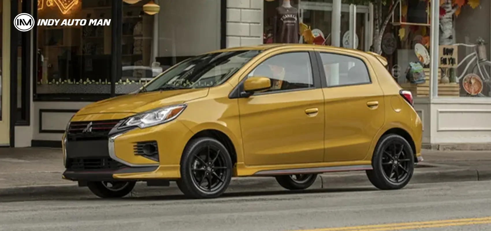 Mitsubishi Mirage ES most fuel-efficient car