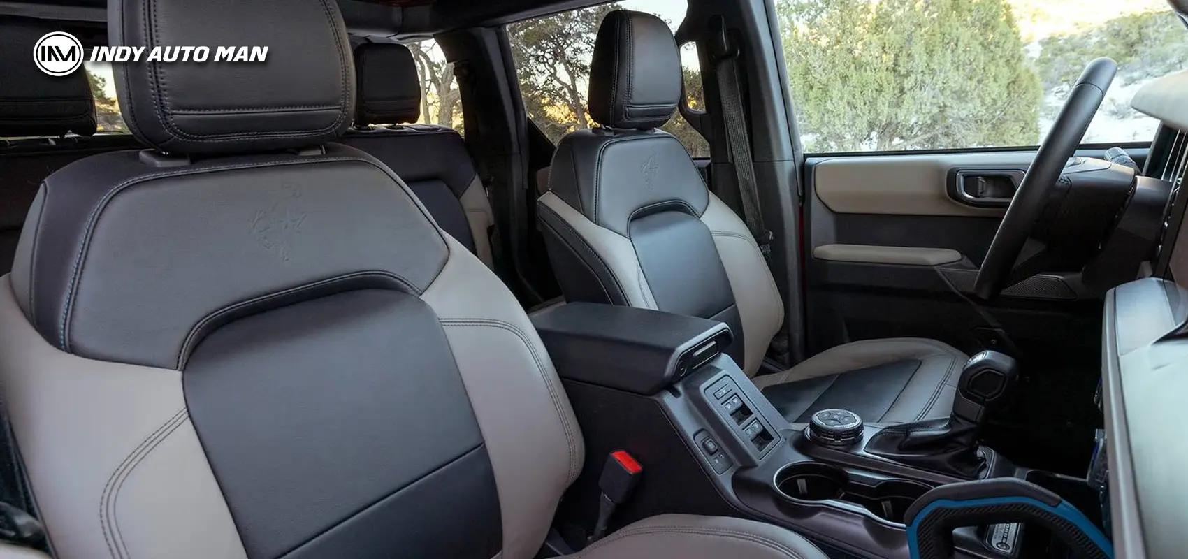 Jeep Wrangler vs Ford Bronco interior comparison