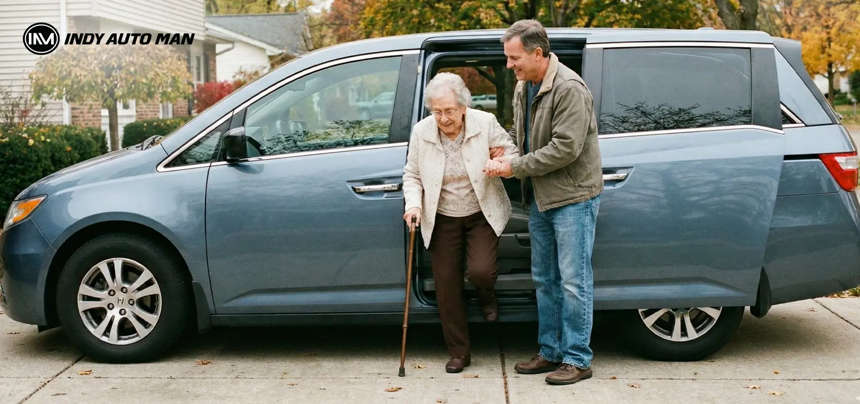 minivan advantage: sliding doors