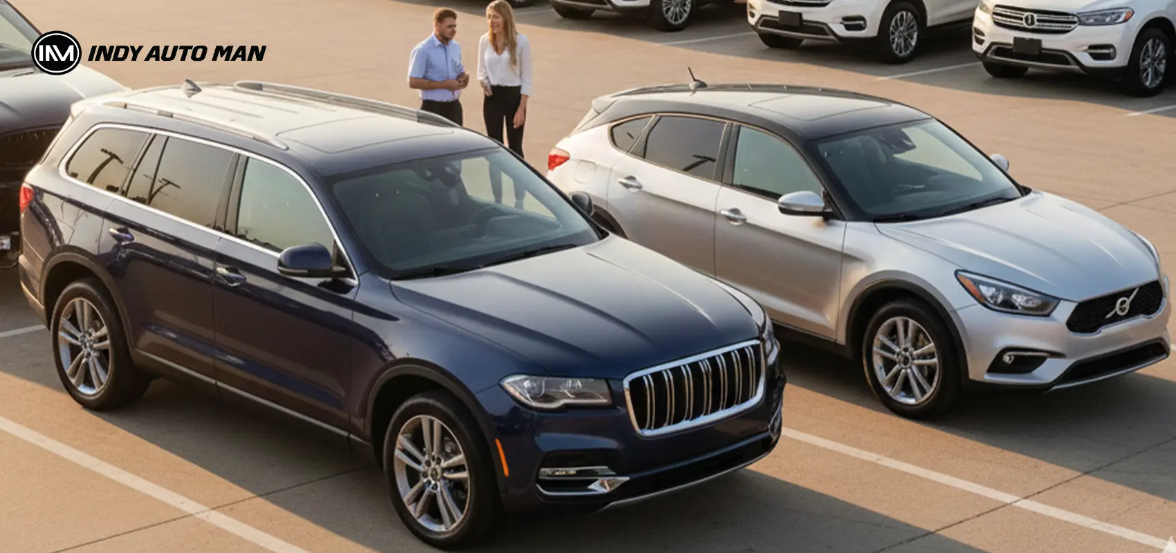 A truck pulling a trailer
