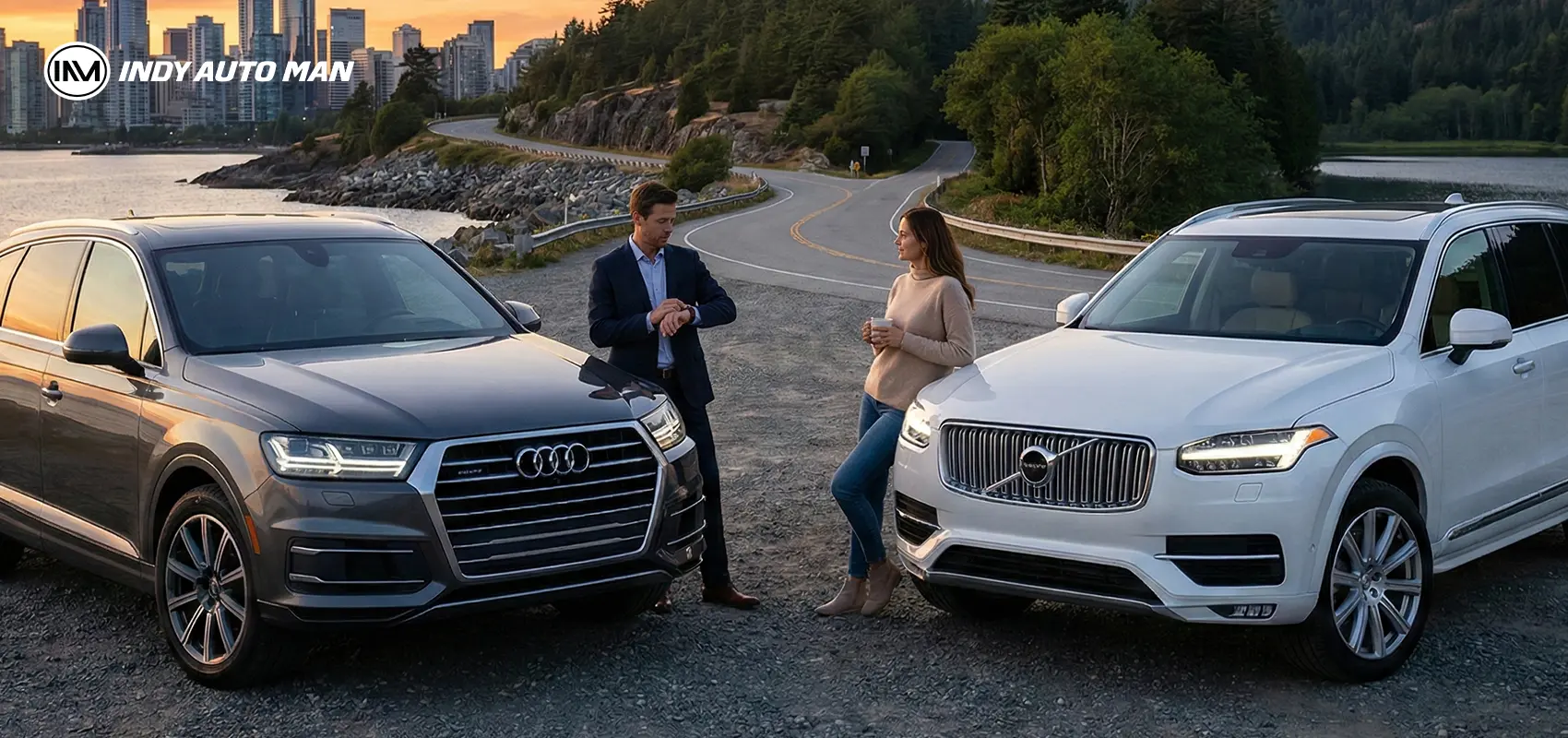 volvo xc 90 vs audi q7 | Indyautoman, Indiana