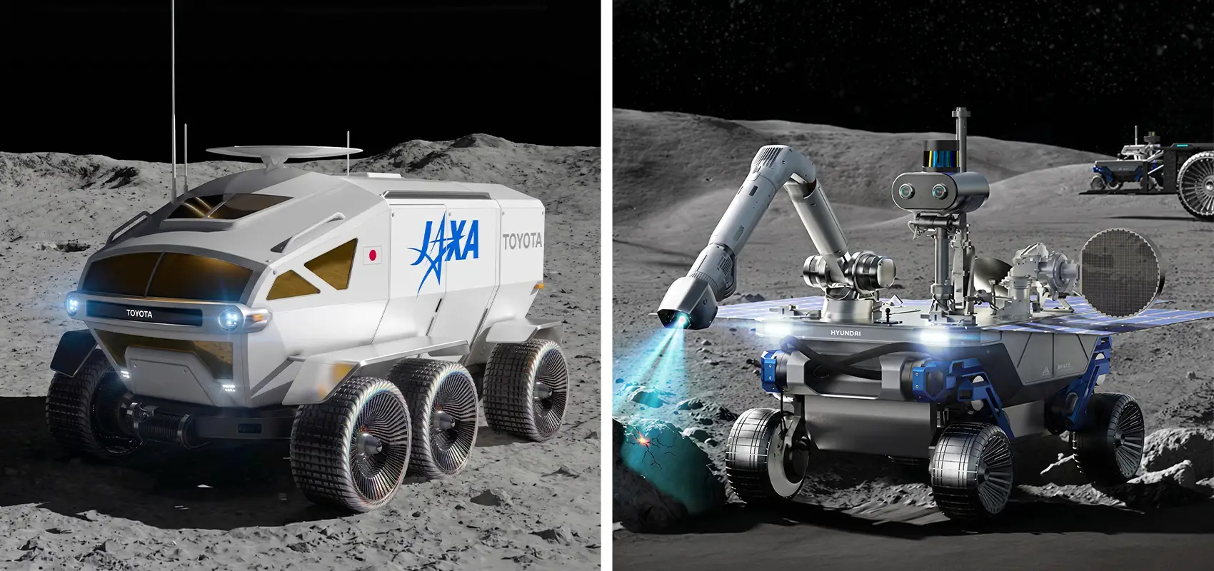 automakers are conquering space