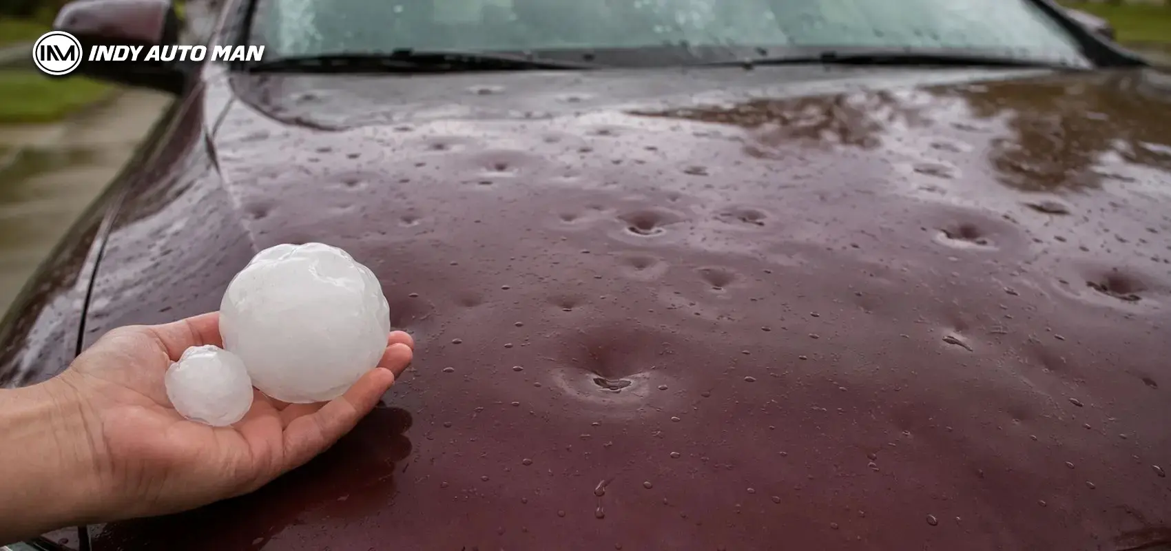 automobile hail damage | hail-damaged car repairs  | Indy Auto Man, IN
