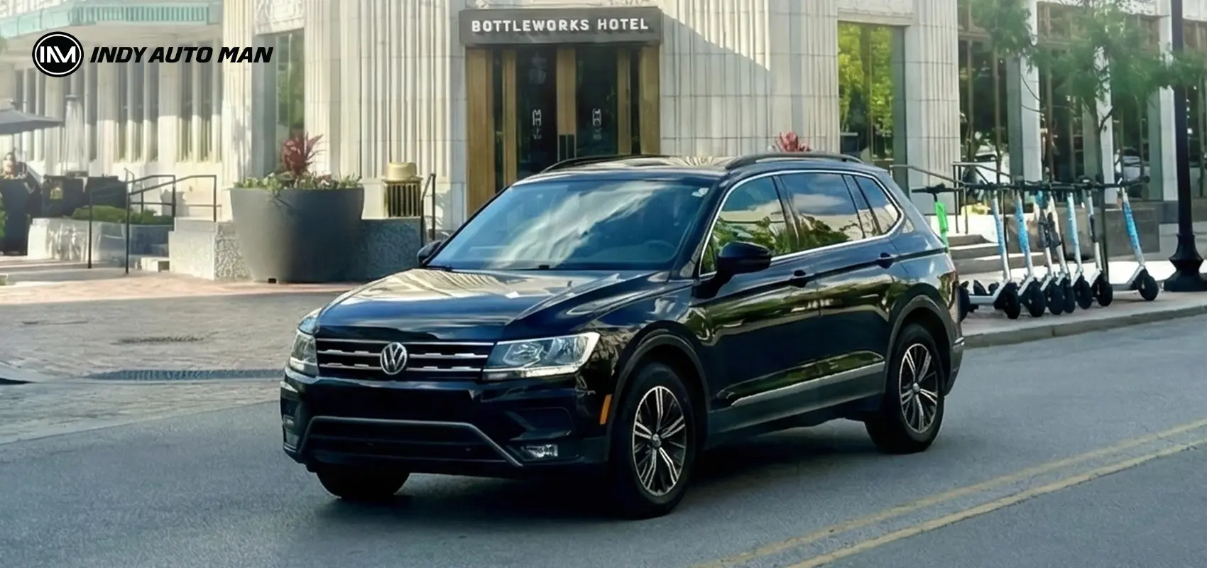Buy used Volkswagen Tiguan in Indiana as an alternative to Honda CR-V with high body quality