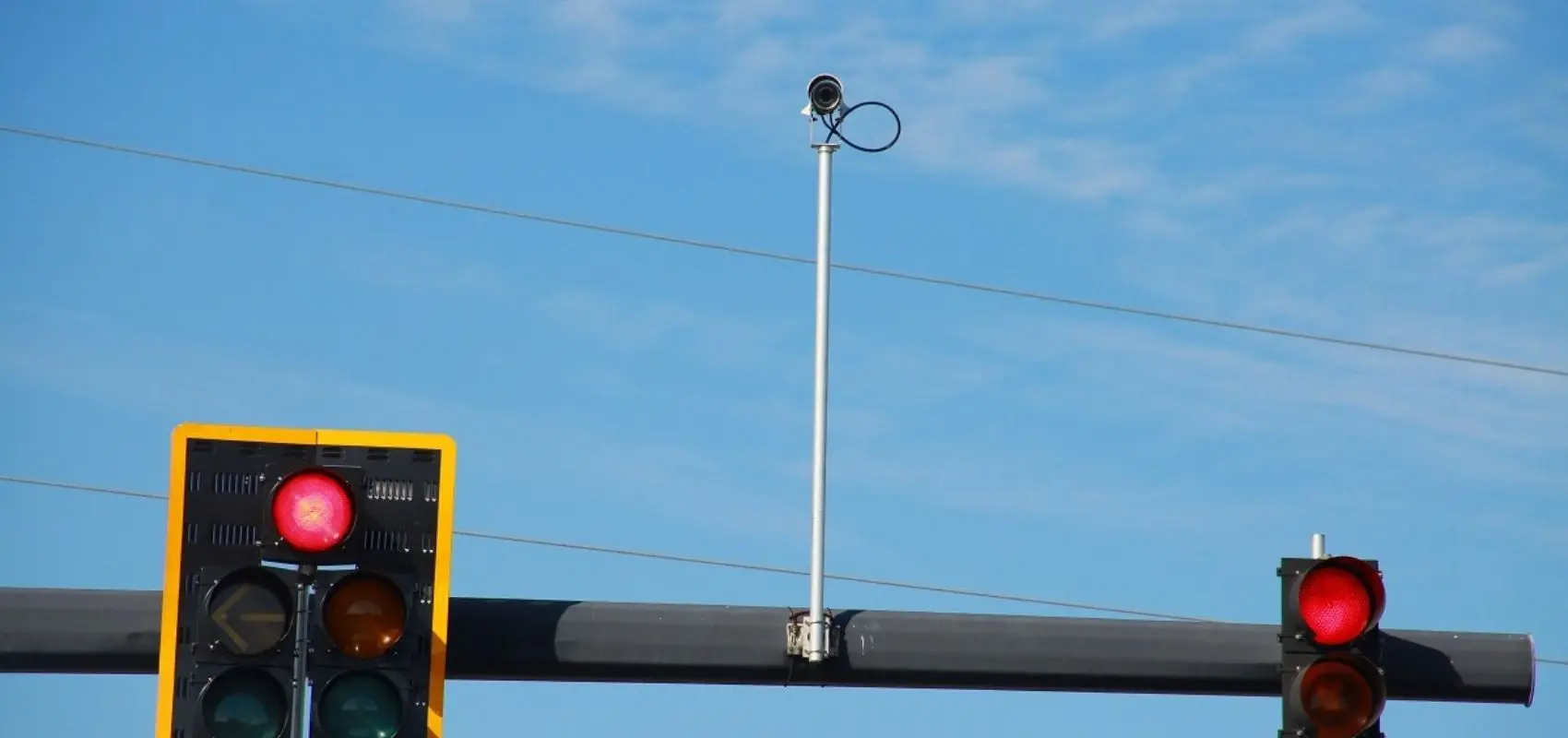 Traffic light cameras on highways near Indianapolis