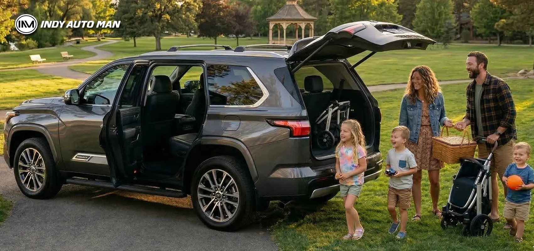 best car for 3 car seats: choosing  best car for three kids