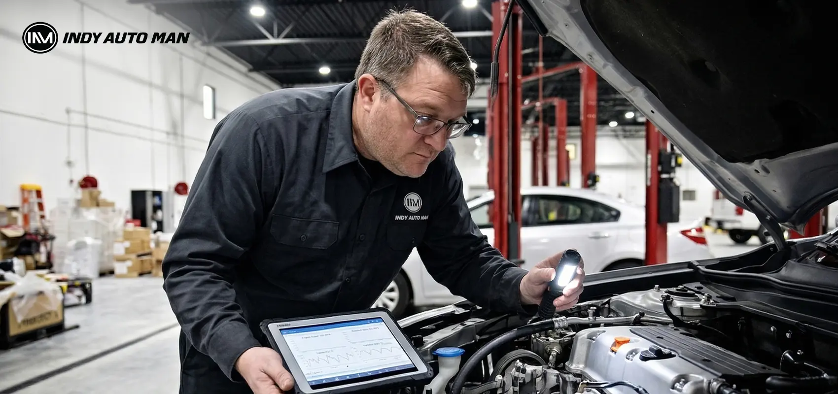 mechanic to check a second-hand car