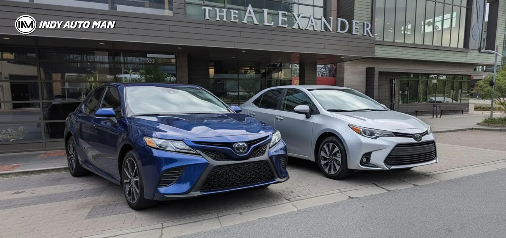 Toyota Camry vs. Corolla, Indy auto man, IN