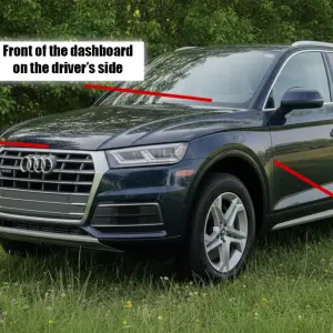 Guide to finding the VIN (Vehicle Identification Number)